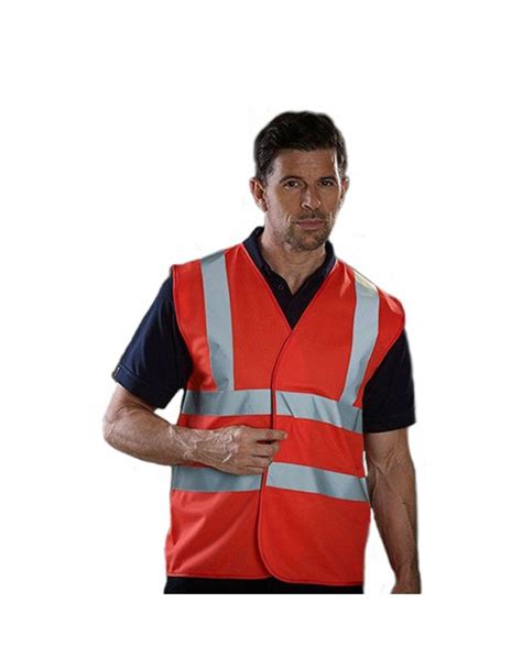 Gilet de sécurité personnalisé jaune fluo 4 bandes du S au 4XL