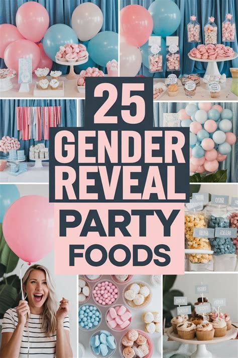 Gender food reveal ideas – Artofit