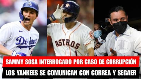 SAMMY SOSA INTERROGADO POR CASO DE CORRUPCIÓN LOS YANKEES SE