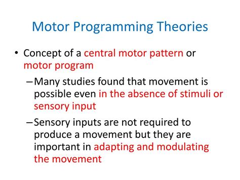 Ppt Ptp Neuroscience In Physical Therapy Motor Control Issues