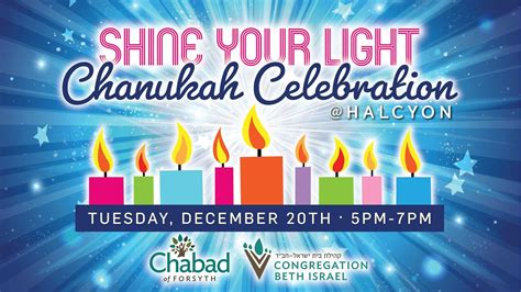 Chanukah Celebration At Halcyon Atlanta Jewish Connector