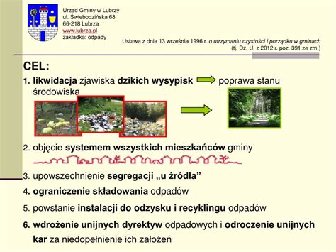 Ppt Nowy System Gospodarowania Odpadami Komunalnymi Powerpoint