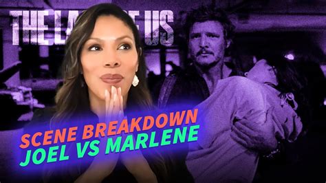 The Last Of Us Merle Dandridge Breaks Down Joel Vs Marlene Scene In