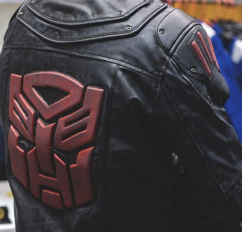 Buy Mens Transformers Autobot Shield Leather Jacket Lucajackets