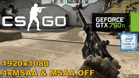 Gtx Ti Csgo I P Ultra Settings Msaa On And Off