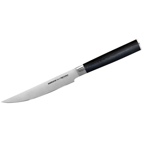 Кухонный нож для стейка Samura 120 мм Черный 000266806 купить в Киеве ...