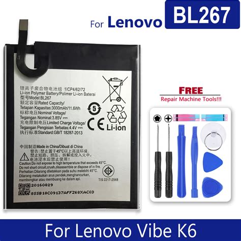 Battery Bl Bl For Lenovo Vibe K K A K B K B Not For