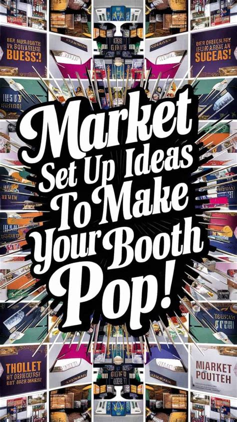 market set  ideas    booth pop fabricerie