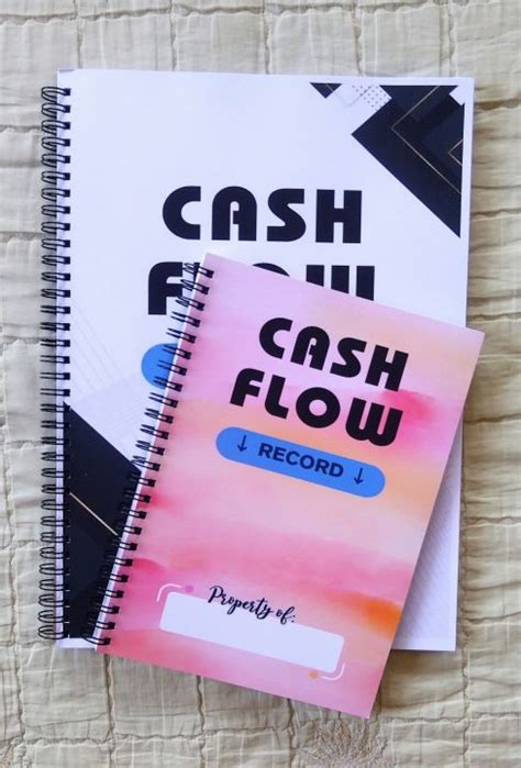 Cash Flow Log Notebook/Daily Cash Flow Record - 60 Sheets (120 pages ...