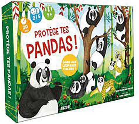 Jeu Prot Ge Tes Pandas Version Fran Aise Jeux De Soci T