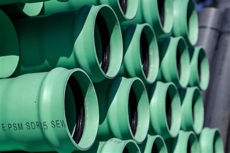 Sanderson Pipe Corporation In X 14 Ft D3034 Sdr35 Sewer Pvc