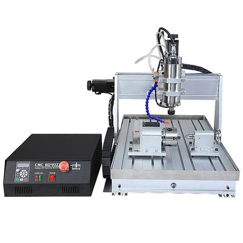 CNC Router 6040 VFD 2 2KW 4 Axis Mini Lathe Water Tank USB Port CNC