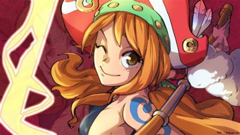 Nami (Navigator) de One Piece Filme: Vermelho 4K baixar papel de parede