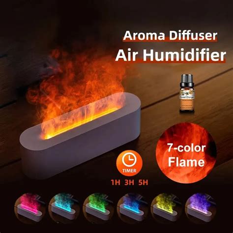 Difusor De Aroma De Llama Humidificador De Aire Ultras Nico Generador