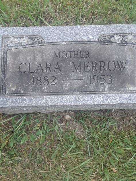 Clara Cassandra Harris Merrow 1880 1953 Mémorial Find A Grave