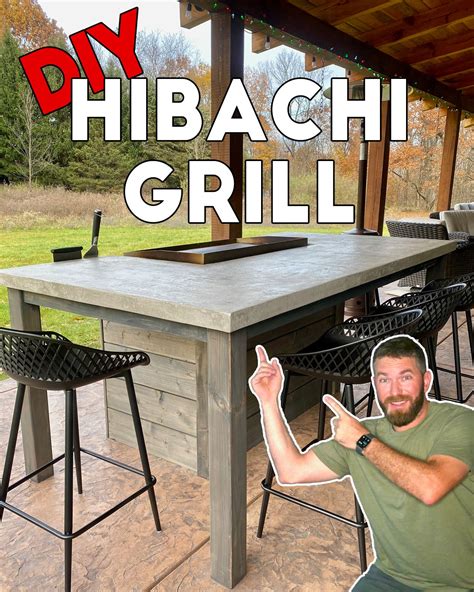 Rogue Engineer Building A Hibachi Grilling Table Backyard Grilling