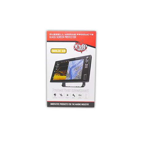 humminbird  solix tempered glass screen protector bass  barra