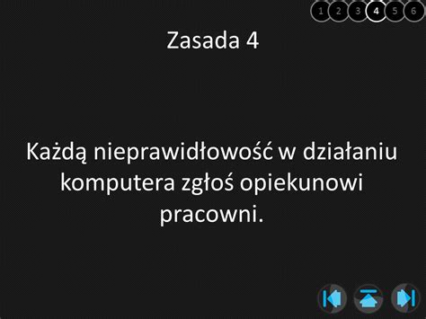 Przepisy BHP W Pracowni Komputerowej Zasady Pracy Z Komputerem Ppt