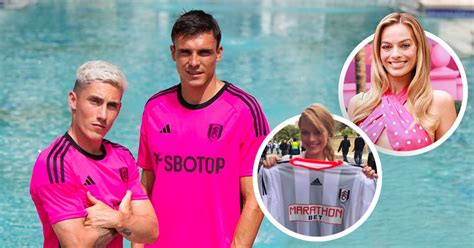 Fulham Release Barbie Pink Away Kit And Margot Robbie Has A Link To