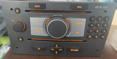 Radio CD70 AUX BT Opel Vectra C Signum WYLOGOWA Sklep Opinie Cena