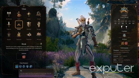 BG3 Monk Weapons [All Types & Proficiency] - eXputer.com