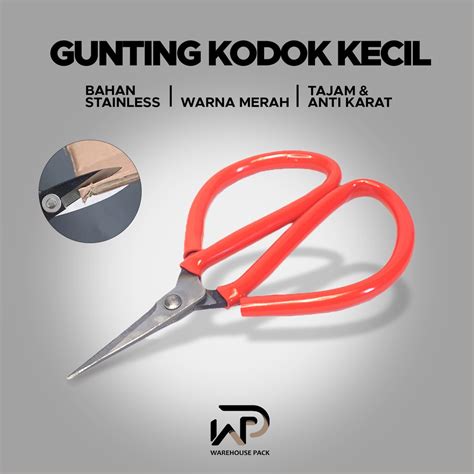 Jual Gunting Seng Kodok Kecil Gunting Kain Gunting Kecil Stainless