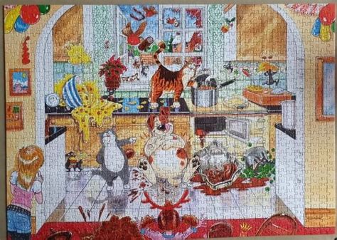 Wasgij Christmas 7 Christmas Stuffing Solution Puzzel