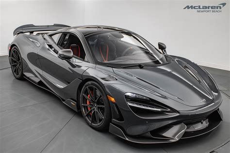 2021 Sarthe Grey McLaren 765LT Coupe Newport Beach Automotive Group