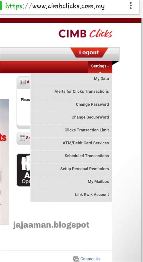 How To Change Tac Number Cimb Joshua Anderson