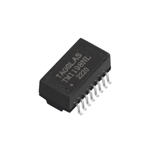 16 Pin LAN Transformer 10 100 Base T TM1198NL Taoglas