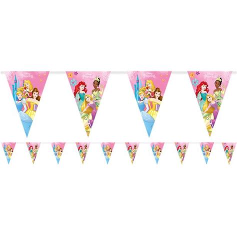 Disney Princess Live Your Story Paper Flag Bunting 2 3m Party Delights