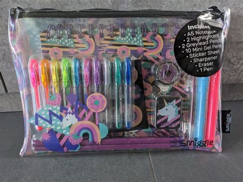 Smiggle Icons Essentials A5 Stationery Gift Pack Hobbies Toys