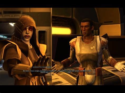 SWTOR Felix Iresso Conversations Part 9 Jedi Consular Female