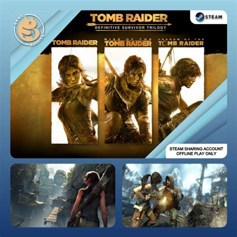 Jual TOMB RAIDER DEFINITIVE SURVIVOR TRILOGY PC ORIGINAL Shopee