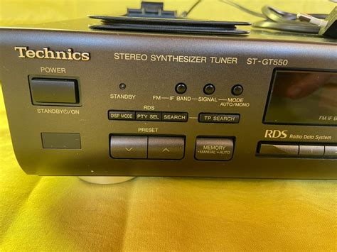 Technics Stereo Synthesizer Tuner ST GT550 Kaufen Auf Ricardo