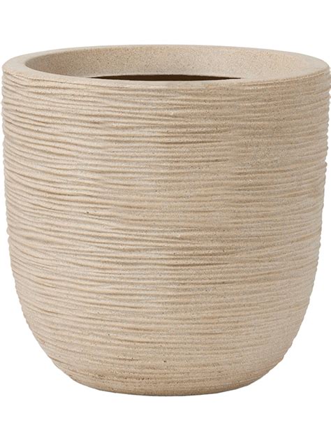 Capi Waste Rib NL Pot Bol Terrazzo Beige Alpina