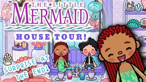 Little Mermaid House Tour 🧜‍♀️🏡 Toca Boca House Ideas Toca Life