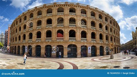 Plaza De Toros Bullring In Valencia Spain Editorial Image Image Of