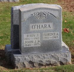 John J O Hara Unknown Find A Grave Memorial