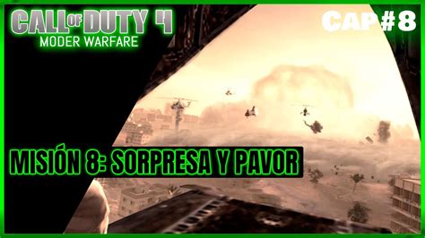 Call of Duty 4 Moder Warfare Modo Campaña capítulo8 YouTube