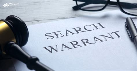 Understanding Search Warrants In Utah Wasatch Defense Lawyers