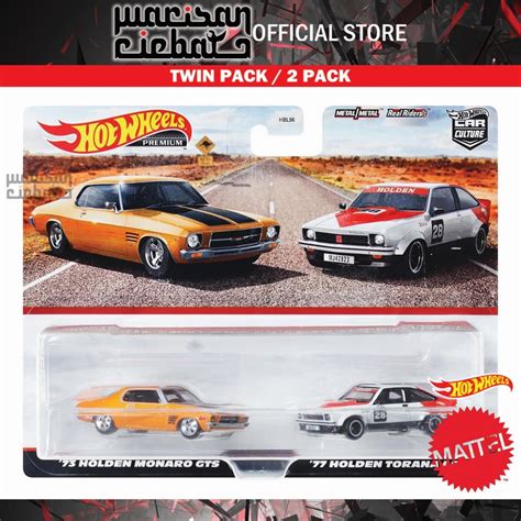 Hot Wheels Premium Twin Pack 2 Pack 73 Holden Monaro GTS 77 Holden Torana A9X Shopee