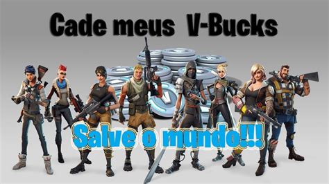 Fortnite Farmando V Bucks Salve O Mundo Mapa Plankerton YouTube