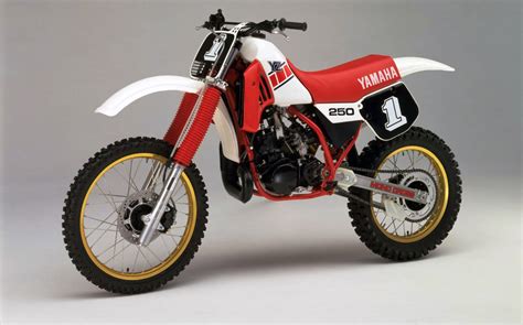 Yamaha Launches Retro Colored Motocross Bikes In Honor Of Yz250s 50th