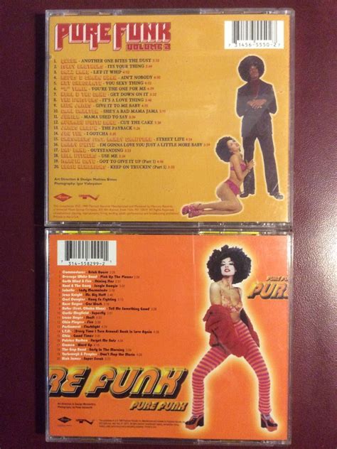 Pure Funk Set Of 2 Cd Vol 1 And 2 Parliament Cameo Kool And Gang Ebay