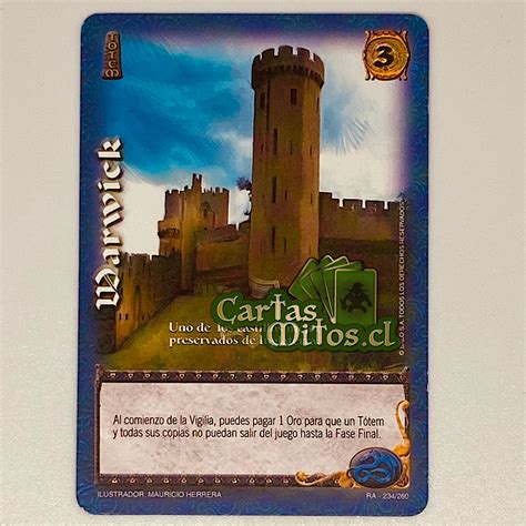 234 260 Warwick Mitos Y Leyendas Reino De Acero Cartas Mitos