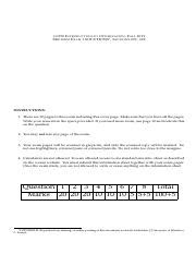 Midterm Exam 1 Solutions Pdf CO 250 I NTRODUCTION TO O PTIMIZATION