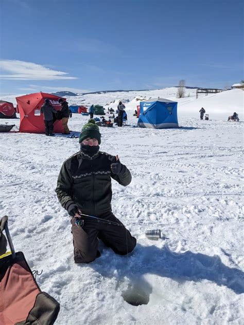 Wolford Reservoir Ice Fishing Tournament Boasts Big Turnout