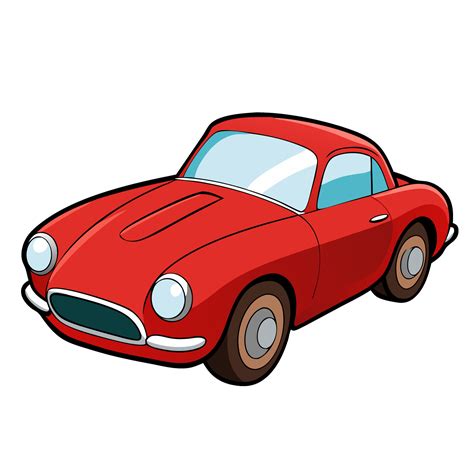 cartoon car illustration  vector art  vecteezy