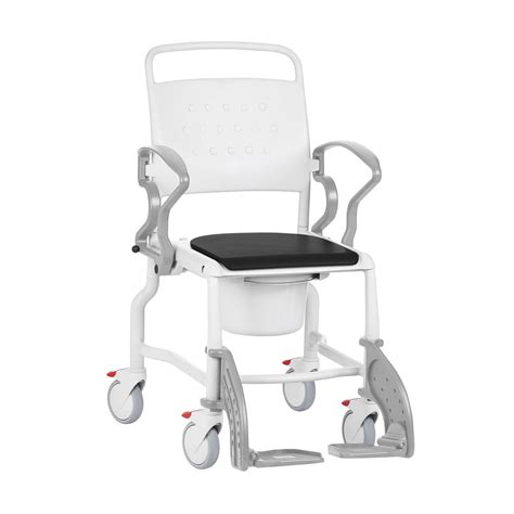 Rebotec Bonn Commode Chair Grey Relaxed Care